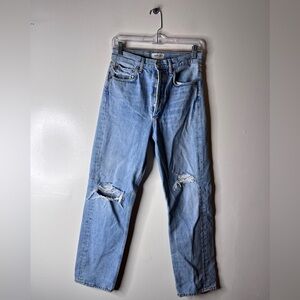 Agolde 90s Distressed Style Jeans Womens Size 25
